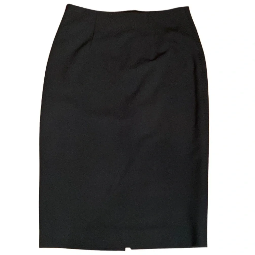 REBECCA TAYLOR BLACK pencil skirt size 2